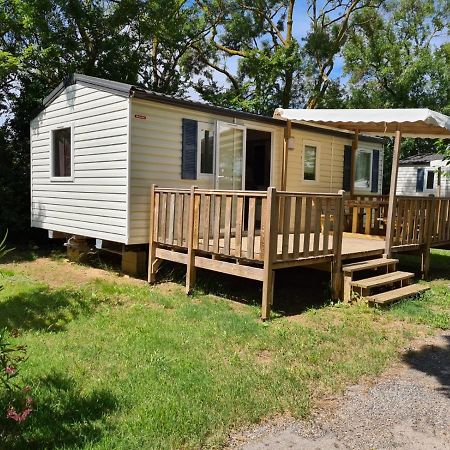Mobil Home Camping Des 7 Fonts 아그 외부 사진